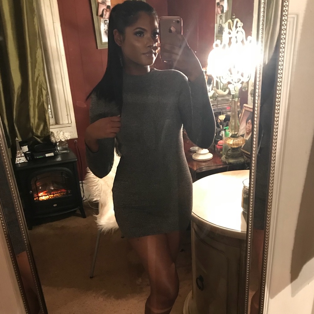 Gray dress